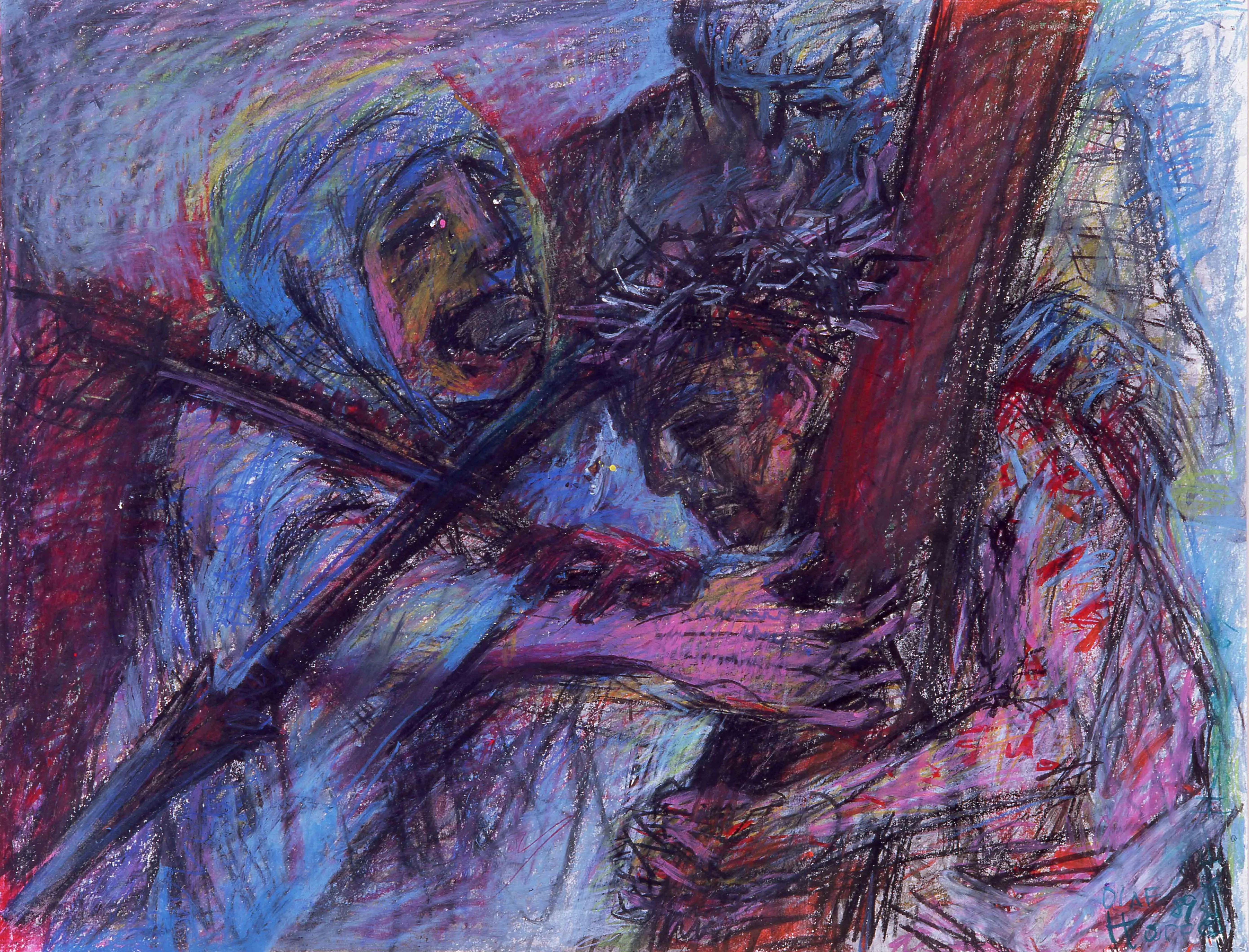 „Christus begegnet seiner Mutter“ 1991