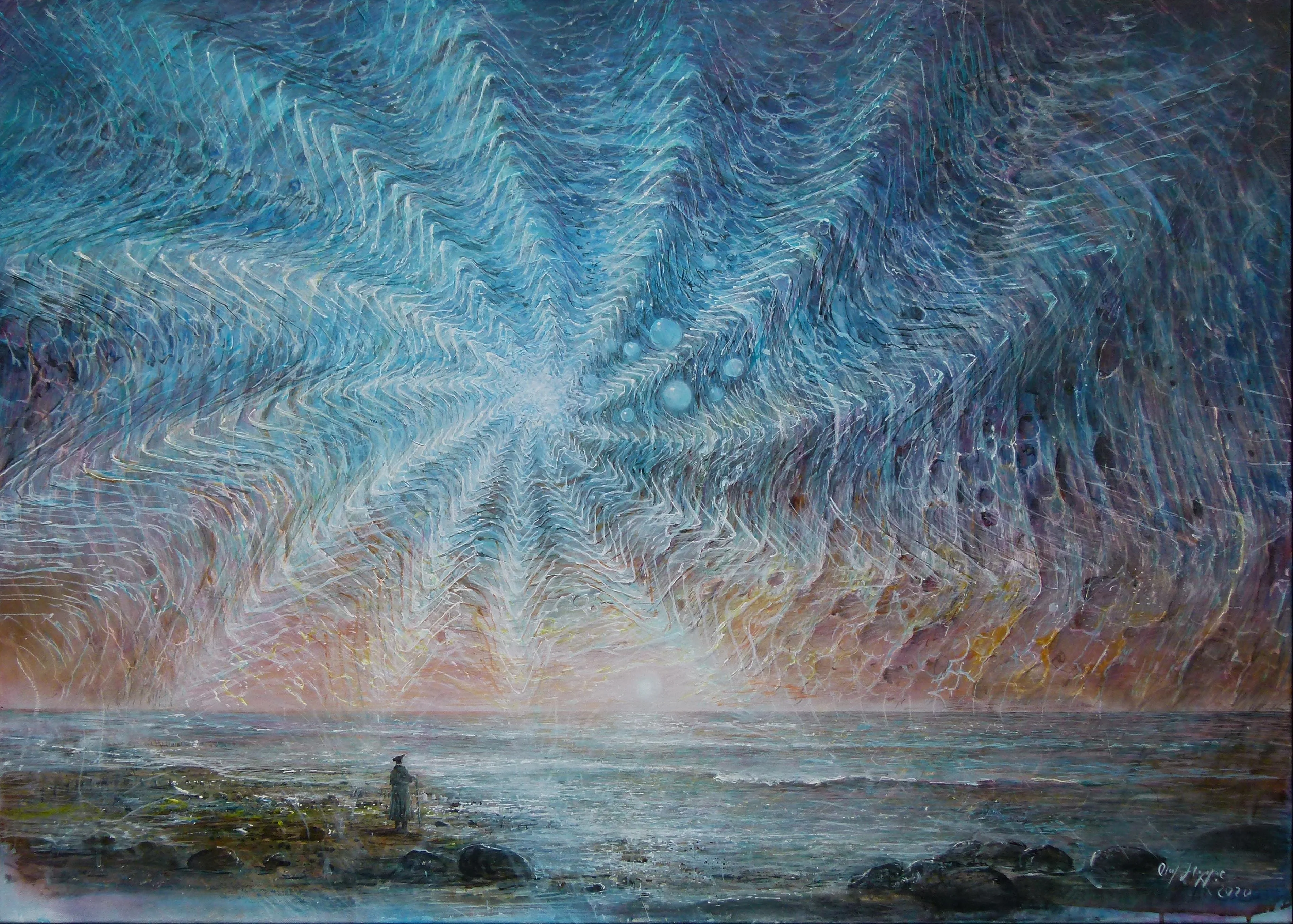 „Mann am Meer - Broadcasting“