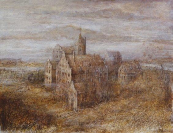 Ansicht der Burg Schwaan