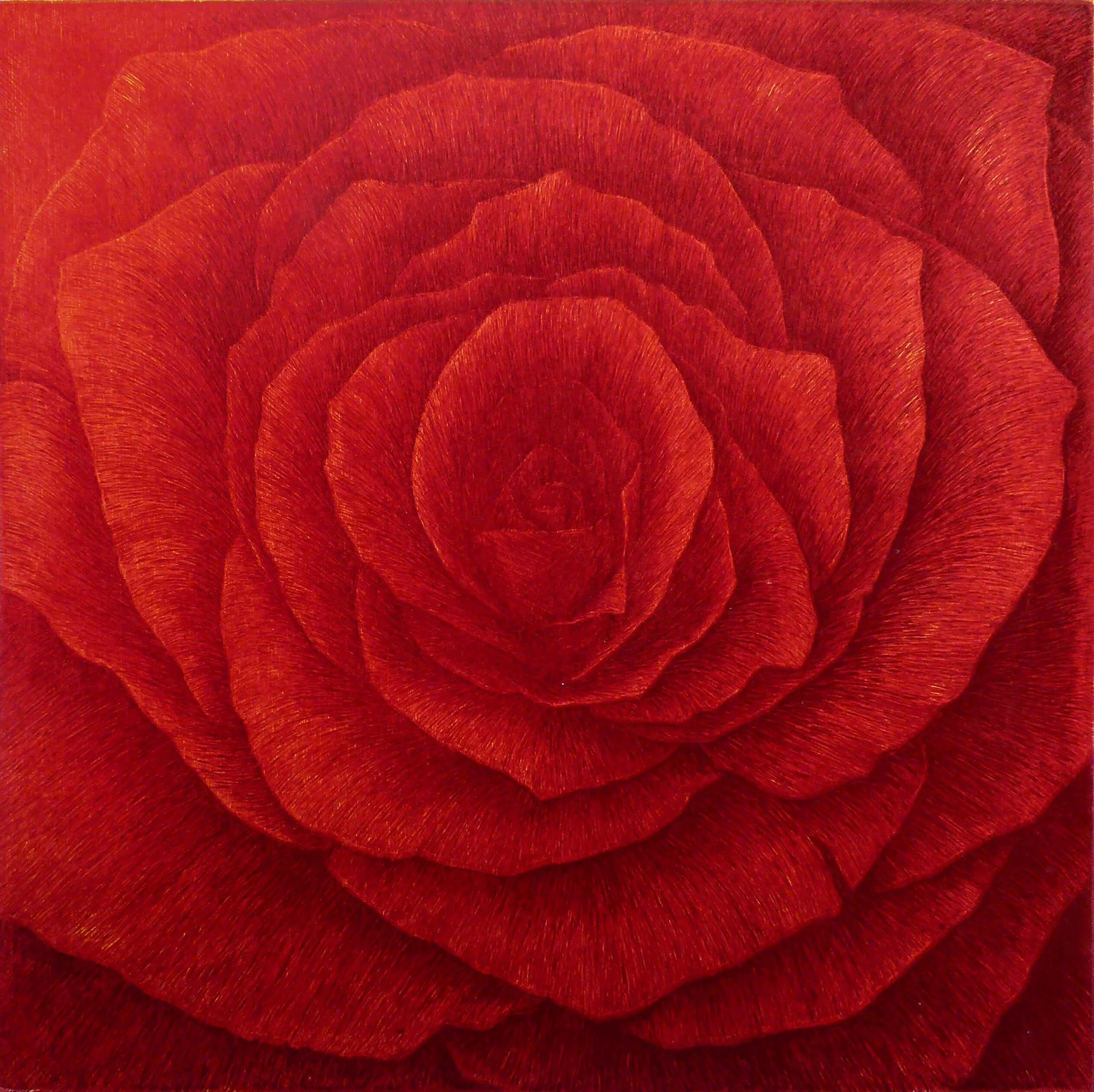 „Genesis I“ (Rote Rose) 2001
