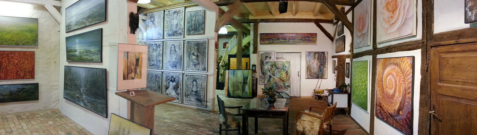 HAUS HOPPE – Galerie für Bildende Kunst, Ausstellungsraum